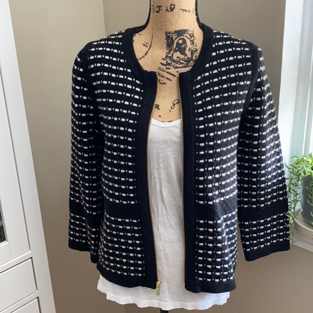 Banana Republic zippered sweater